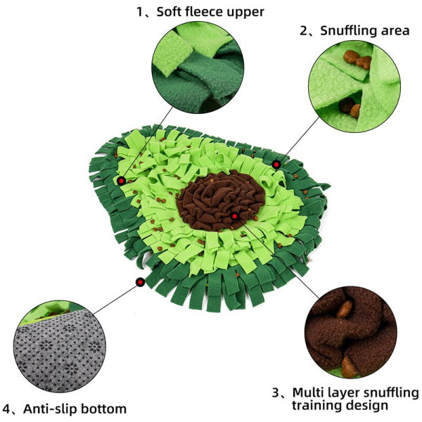 Avocado Dog Snuffle Mat | DoggyTopiaDoggyTopia