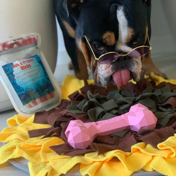Sunflower Snuffle Mat for dogs Australia | DoggyTopiaDoggyTopia