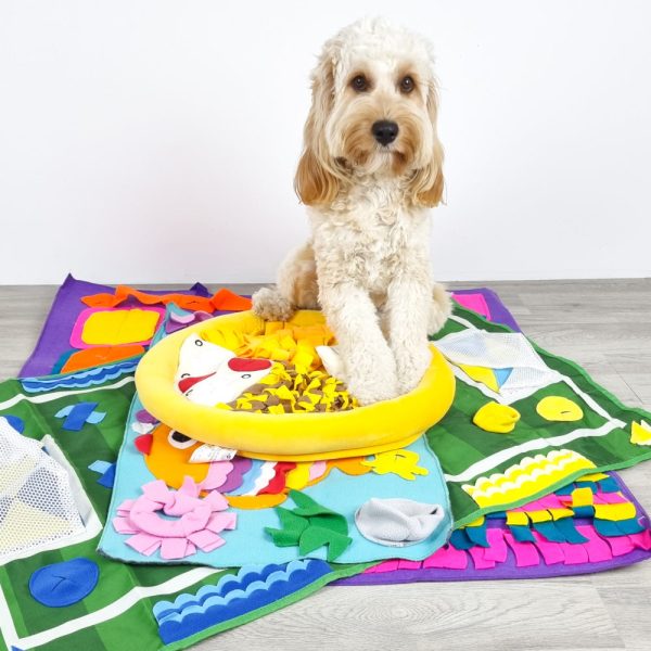 Soccer Field Snuffle Mat for Large Dogs | DoggyTopiaDoggyTopia