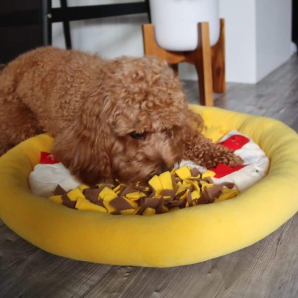Pizza Snuffle Mat for dogs | DoggyTopiaDoggyTopia