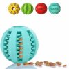 Dog Rubber Ball with Dental Treat made from Non Toxic MaterialDoggyTopia