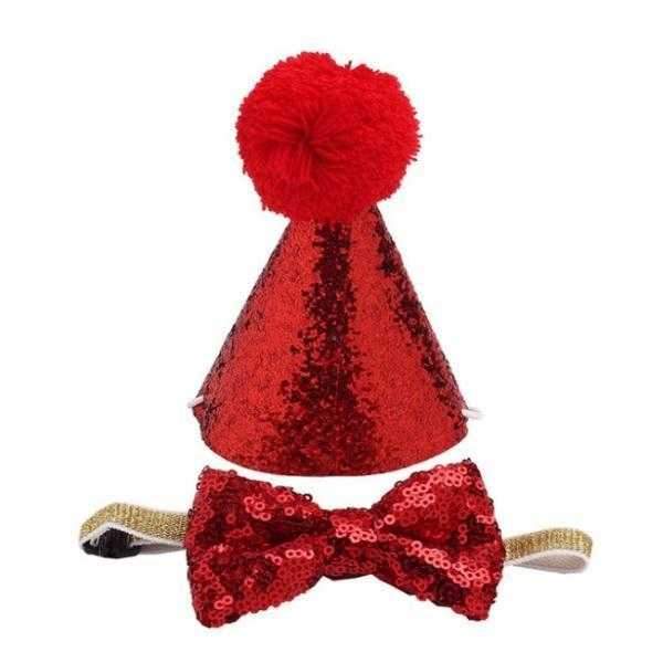 Dog Party Hat & Bow Tie | DoggyTopiaDoggyTopia