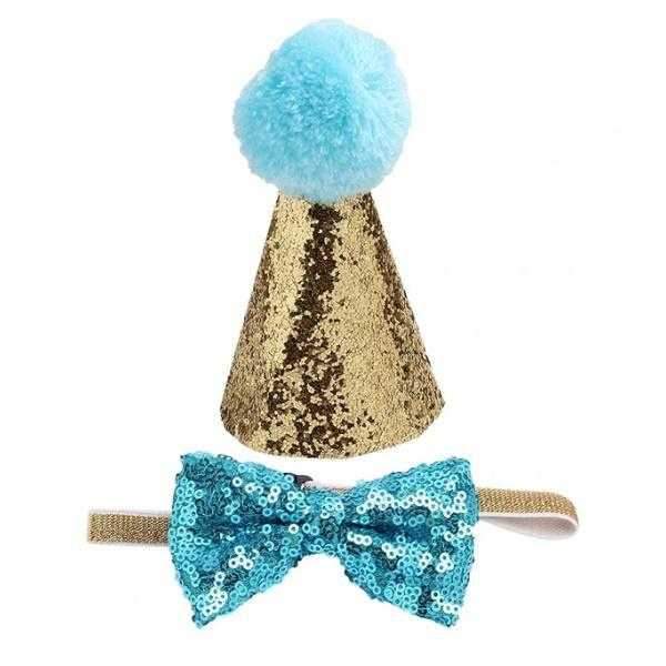Dog Party Hat & Bow Tie | DoggyTopiaDoggyTopia