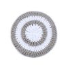 Grey & White round Snuffle Mat | DoggyTopiaDoggyTopia