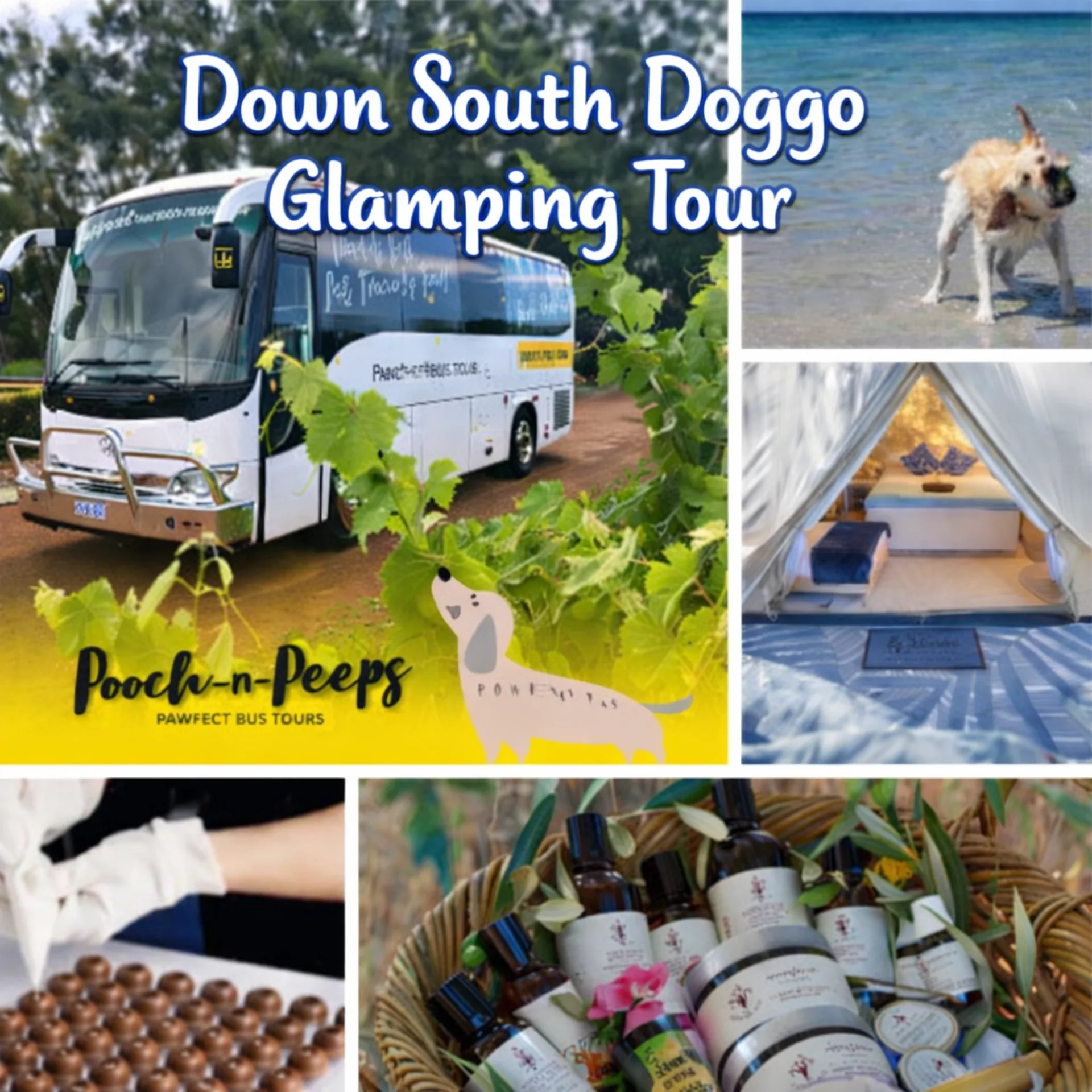 dog friendly glamping Busselton